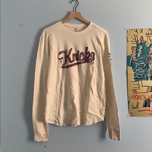 Vintage Distressed Knicks Longsleeve (Adidas)